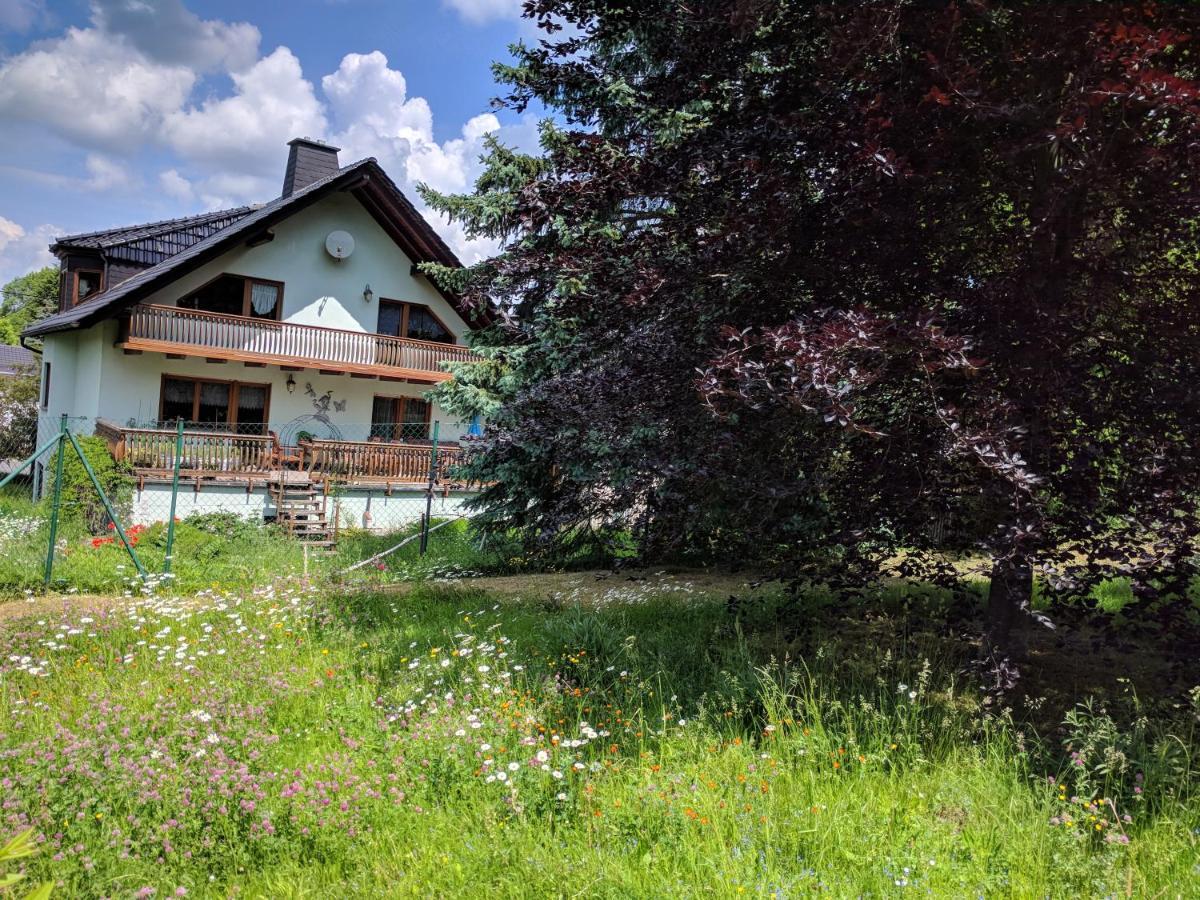 Ferienhaus Johanna & Ferienwohnung Thum Weischlitz Dış mekan fotoğraf