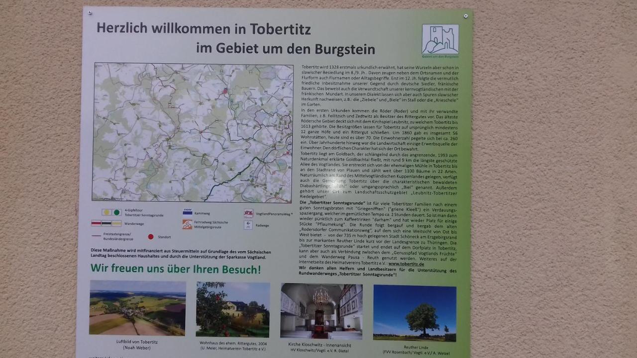 Ferienhaus Johanna & Ferienwohnung Thum Weischlitz Dış mekan fotoğraf